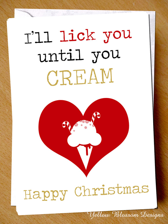 I'll Lick You Until You Cream