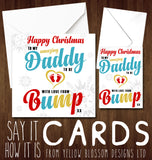 Happy Christmas Daddy From Bump